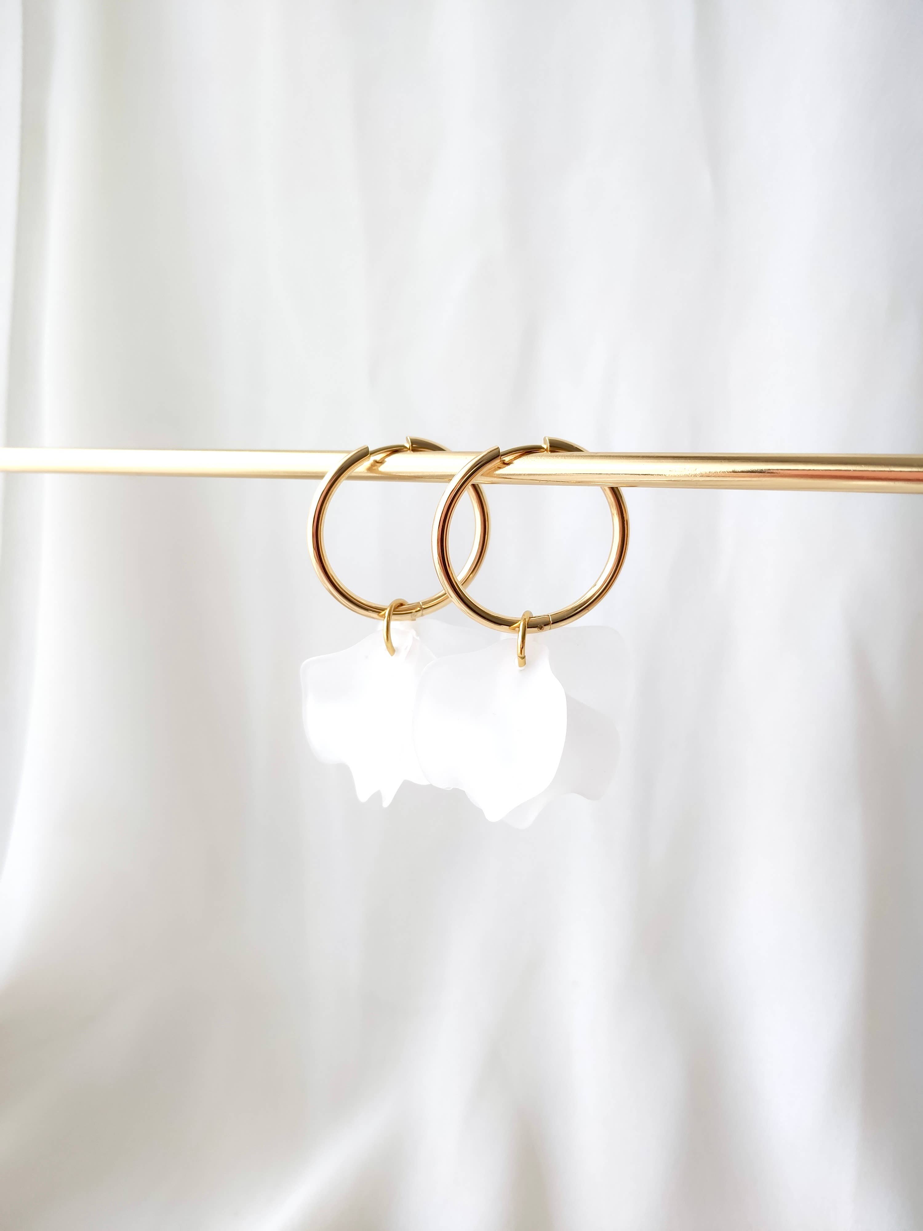 L'Atelier d'Artémis - Wholesale Hoop Earrings - POPPY Creoles65