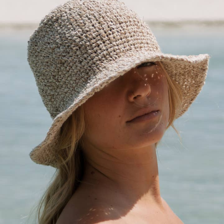 Hobo and Hatch - Wholesale Bucket Hat - Women's - Peggie Bucket Hat // Natural6
