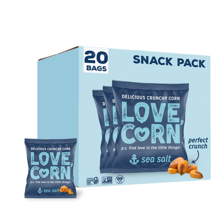 Love Milho Sal Marinho 0.7oz - 100ct por atacado de I Got Your Candy