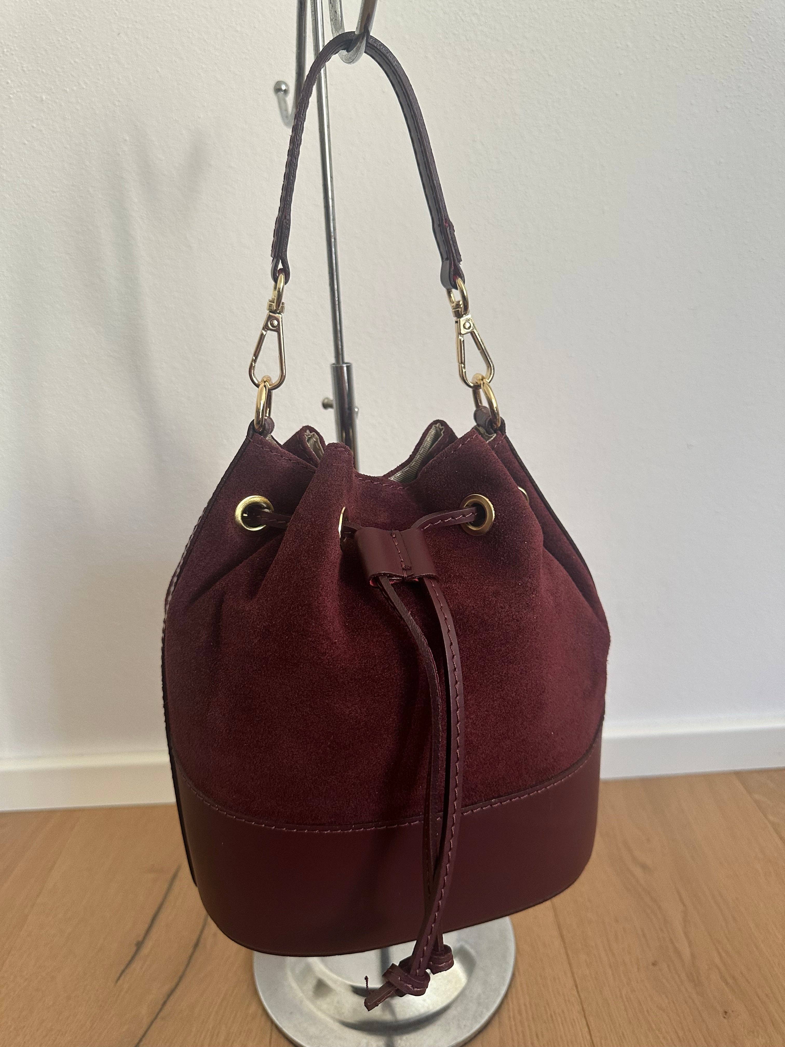 Zhade – Bolsa de ombro – Mulher por atacado – BALDE CLÁSSICO - CAMURÇA3
