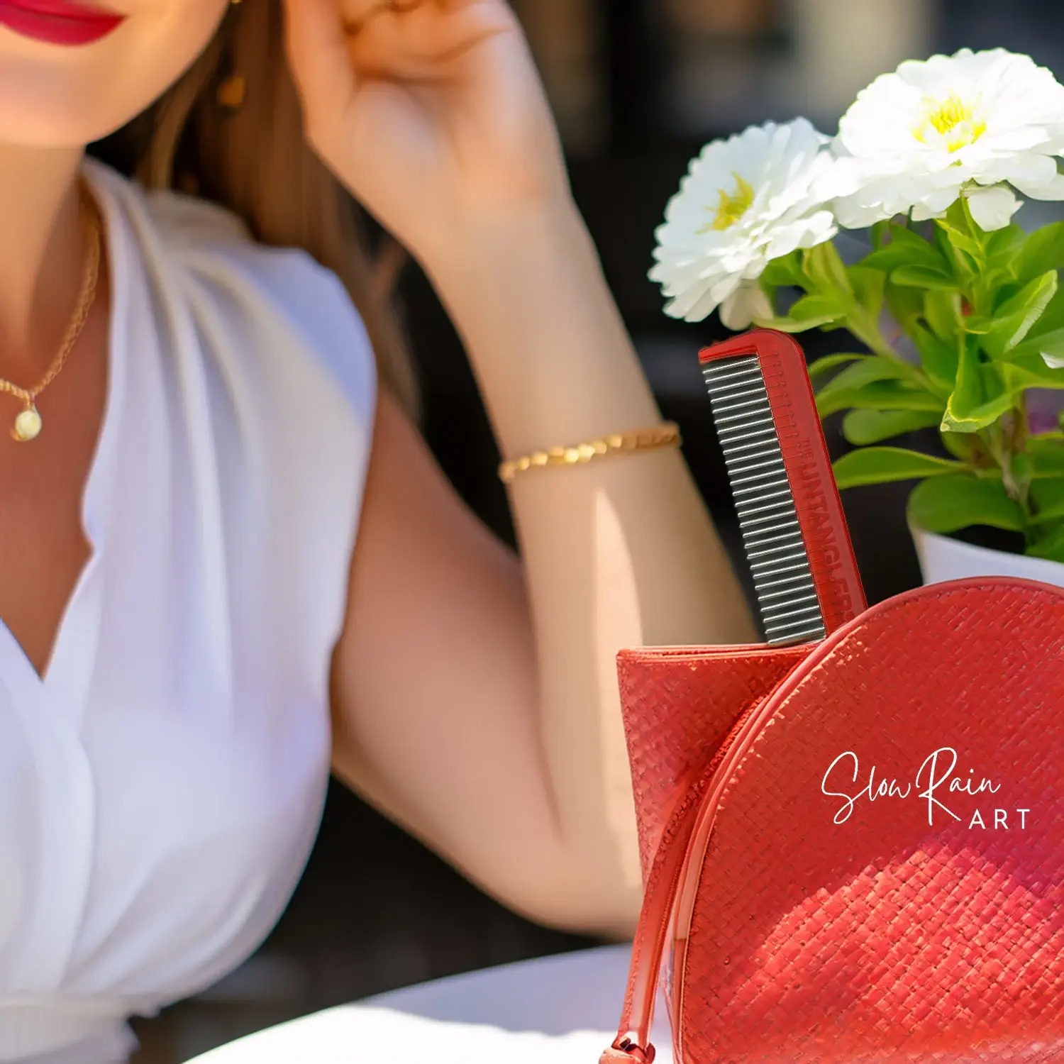 Original Hair Doctor - Wholesale Hair Brush/Comb - Pocket Comb with Rotating Pins Reduces Hair Damage12