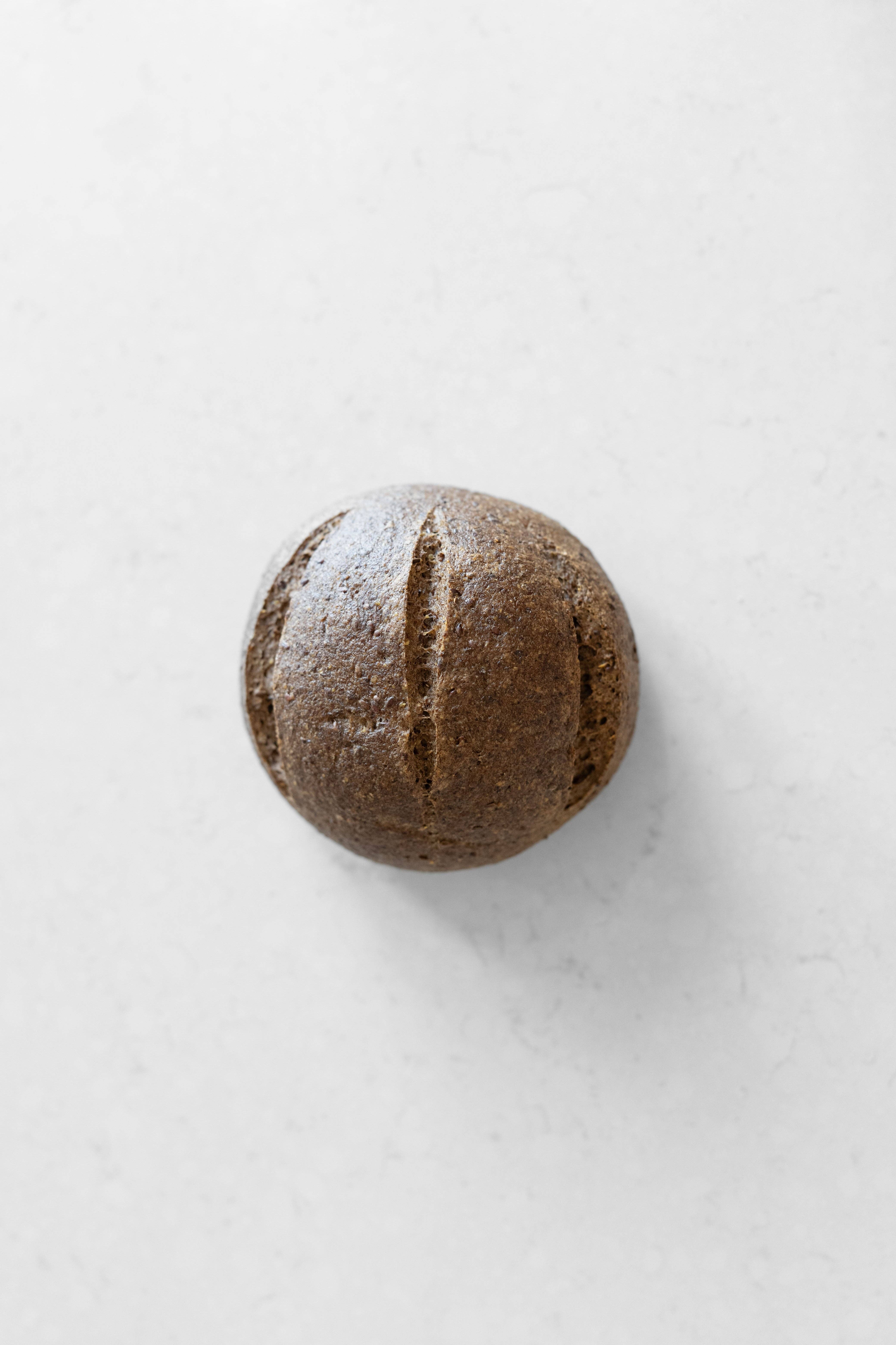 Heaven Gluten Free Bakery - Wholesale Bread/Tortilla - DARK (FLAXSEED-ALLSPICE) SOURDOUGH GLUTEN-FREE BOULE