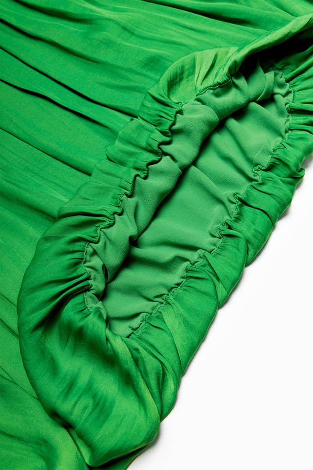 Naked Zebra - Venta al por mayor Blusa - Mujer - Blusa burbuja con drapeado griego5