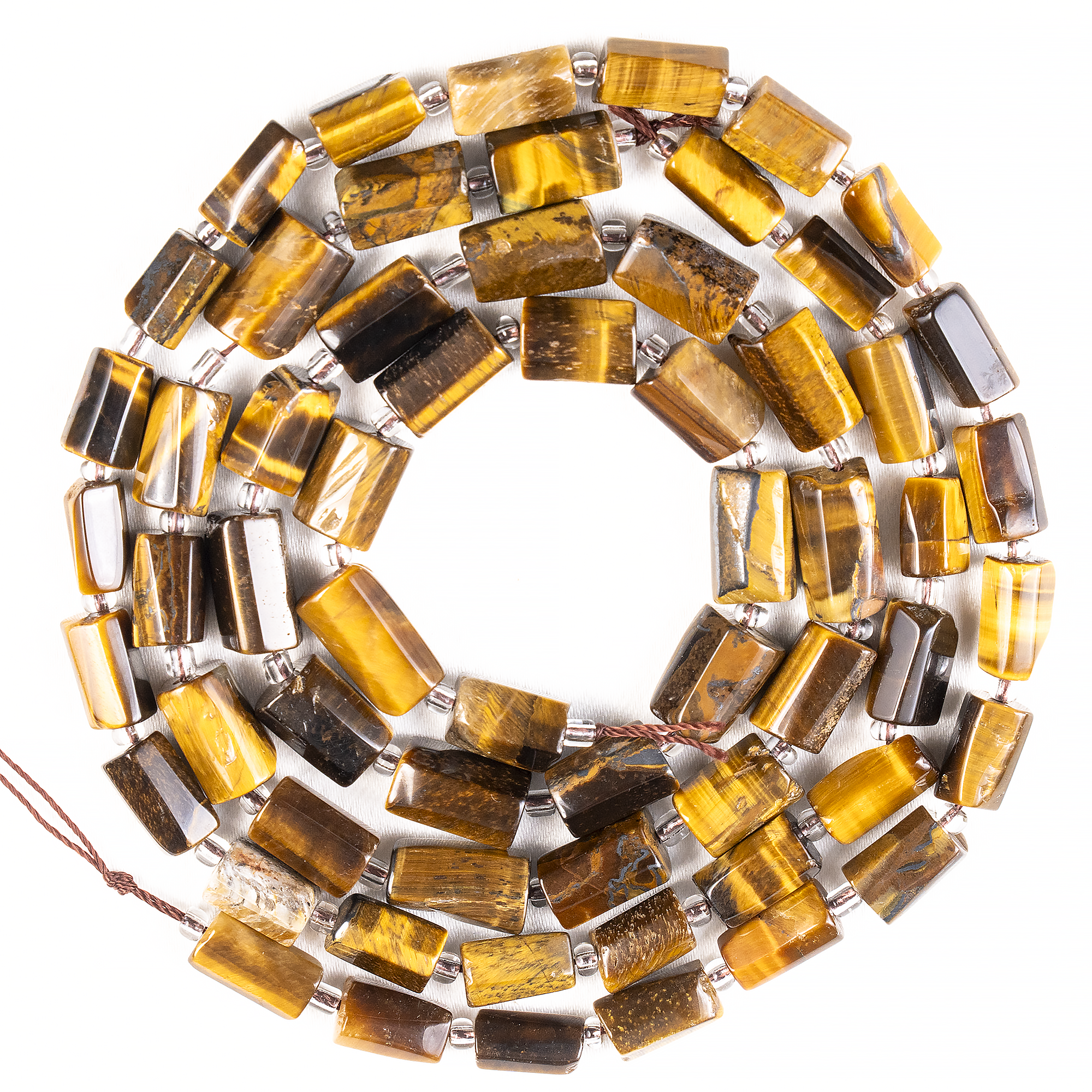 Soothing Crystals Beads - Wholesale Beads - Gemstone Pipe Beads | Tiger eye | Crystal Tube Beads6