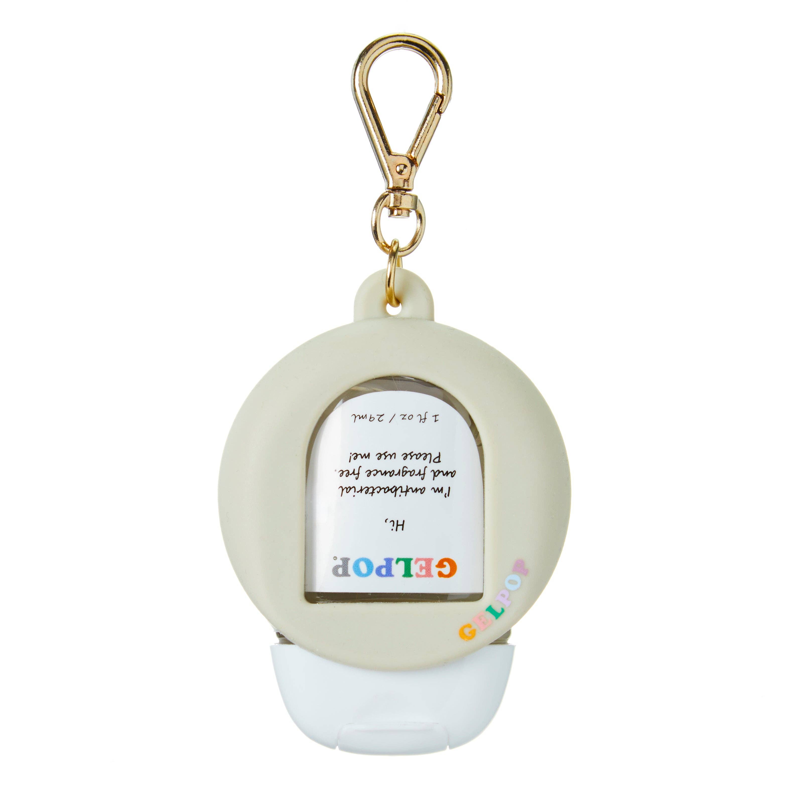GELPOP LTD – wholesale Hand sanitiser – SUSTAINABLE HAND SANITIZER CLIP ON BAG ACCESSORY2