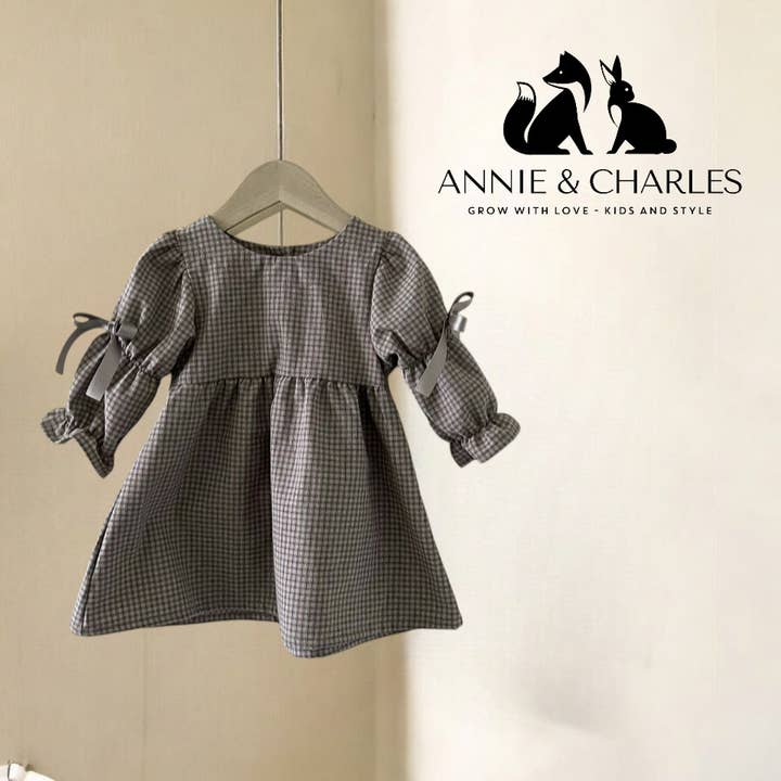 Annie & Charles® Cotton Dress PLAID for wholesale by Annie & Charles