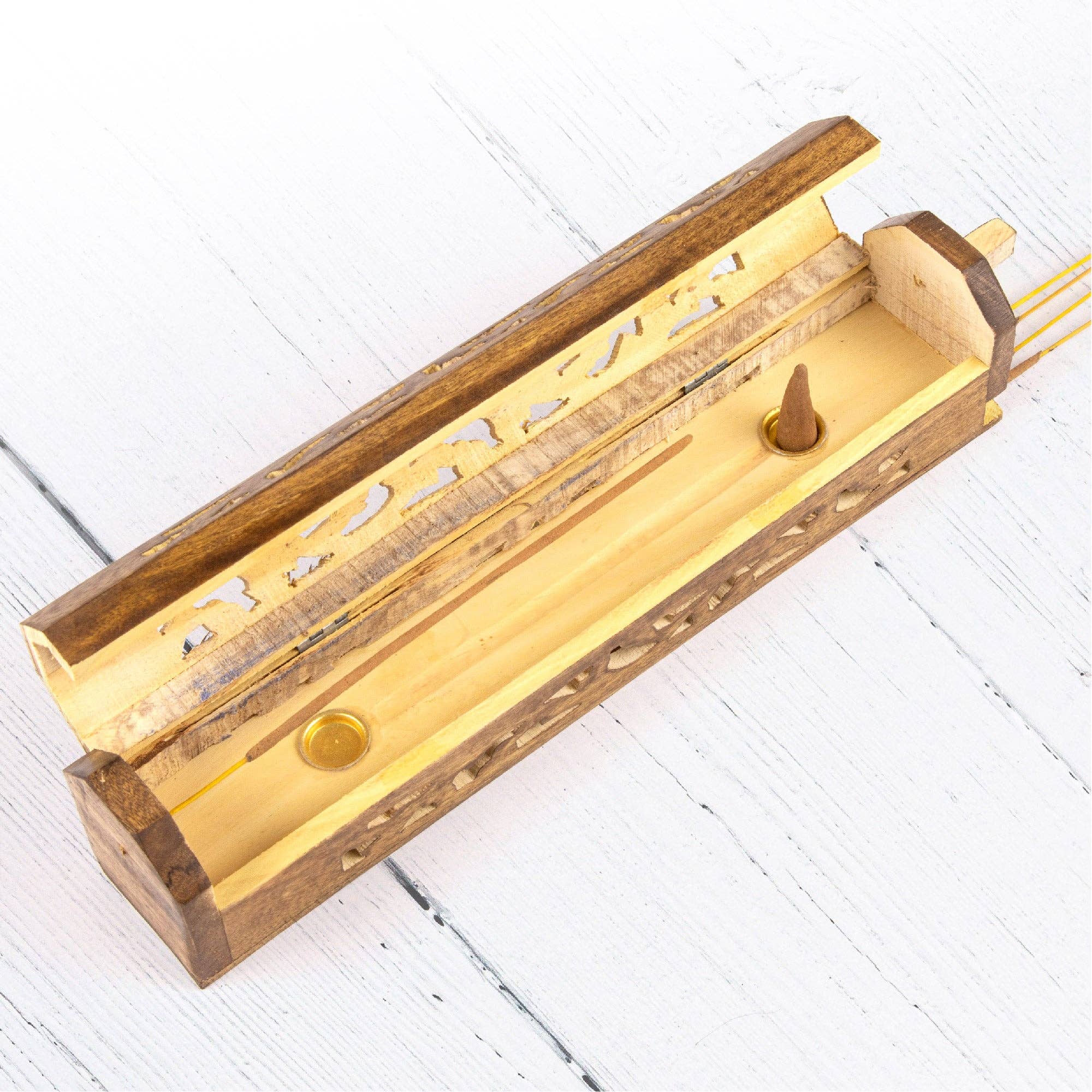 Myga - Wholesale Incense Holder - Wooden Incense Boxes36