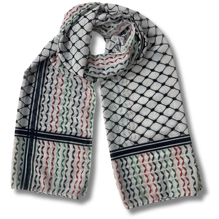 Palestinian Elegance - Wholesale Hijab - Women's - Printed Design Hijabs – Diverse Varieties40