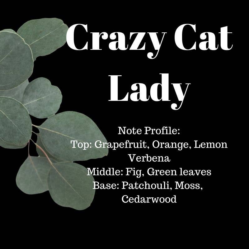 Kinfolk of Mine - Wholesale Travel Candles - Crazy Cat Lady 4oz Candle1
