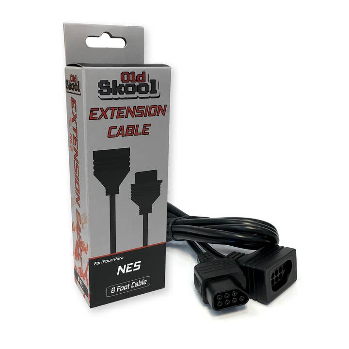 NES Controller Extension Cable for wholesale by Old Skool