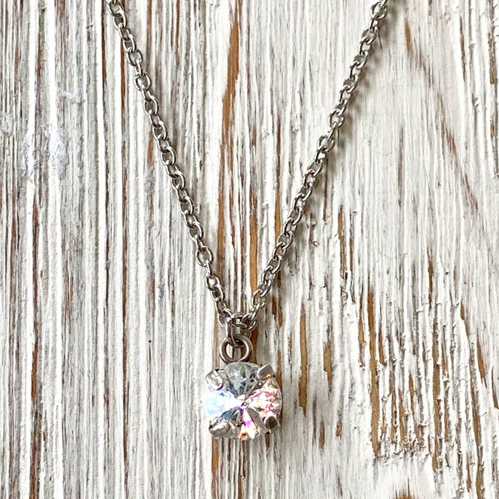 VB&CO Designs Handmade Jewelry - Wholesale Pendant/Charm Necklace - Swarovski crystal necklace, dainty Jewelry , wedding, salon