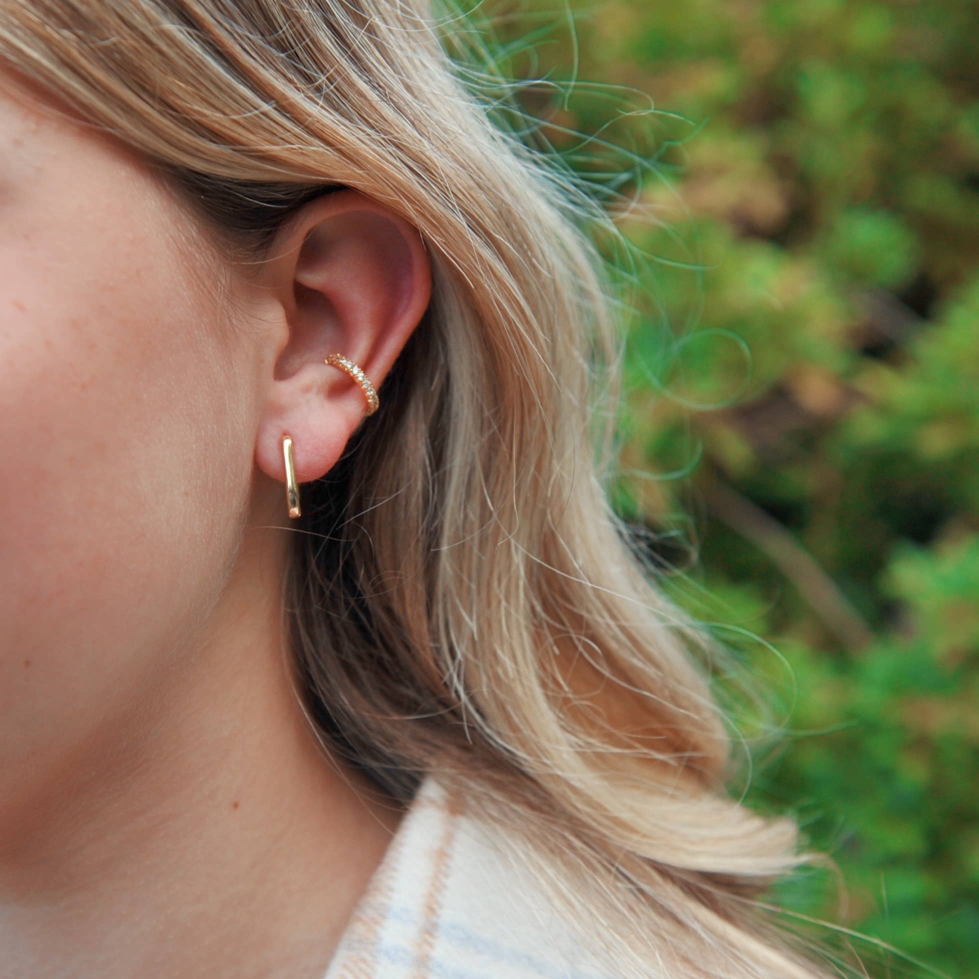 Oh So Lovely - Wholesale Cuff/Wrap Earrings - Dainty CZ Ear Cuff2