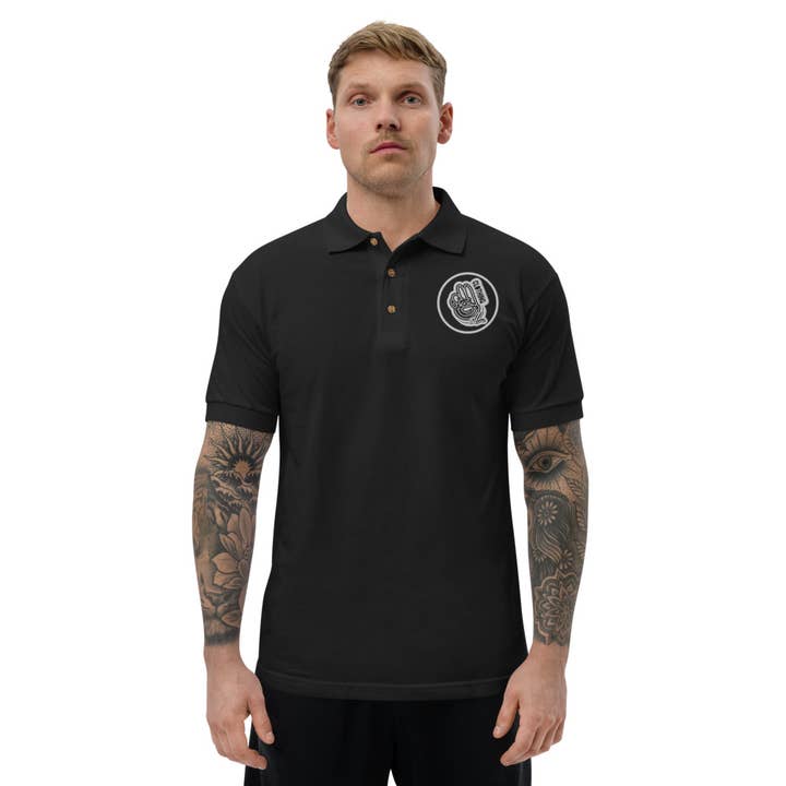 LML Clothing by Halfwait - Wholesale Polo – Men’s - Embroidered LML Clothing Polo Shirt By Halfwait2