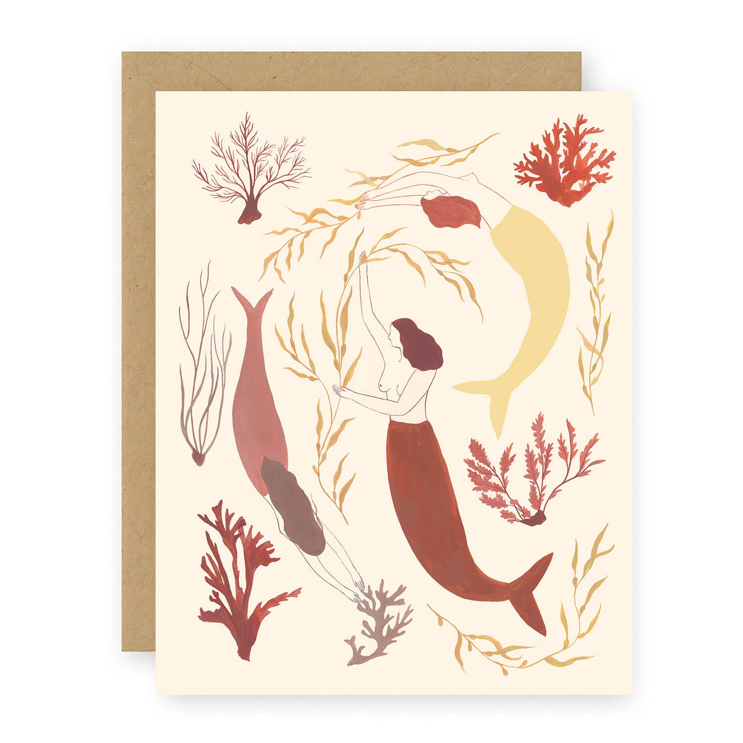 Elana Gabrielle - Wholesale Everyday Greeting Card - 3 Muses Greeting Card - Hand Painted, Eco-Friendly Notecard 1