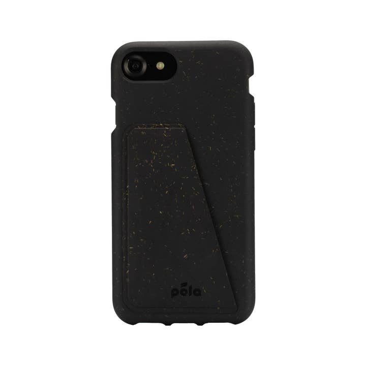 Pela Case Corporation - Vente Coque de téléphone – unisexe - Étui portefeuille noir pour iPhone 6/6s/7/8/SE