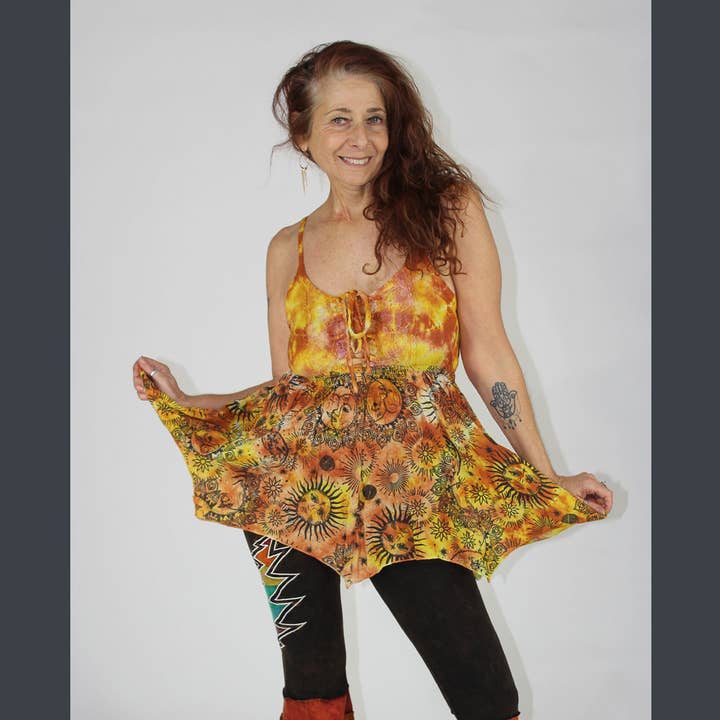 Jayli Clothing - Vendita all'ingrosso Tunica - Donna - Top Tinte Cosmiche