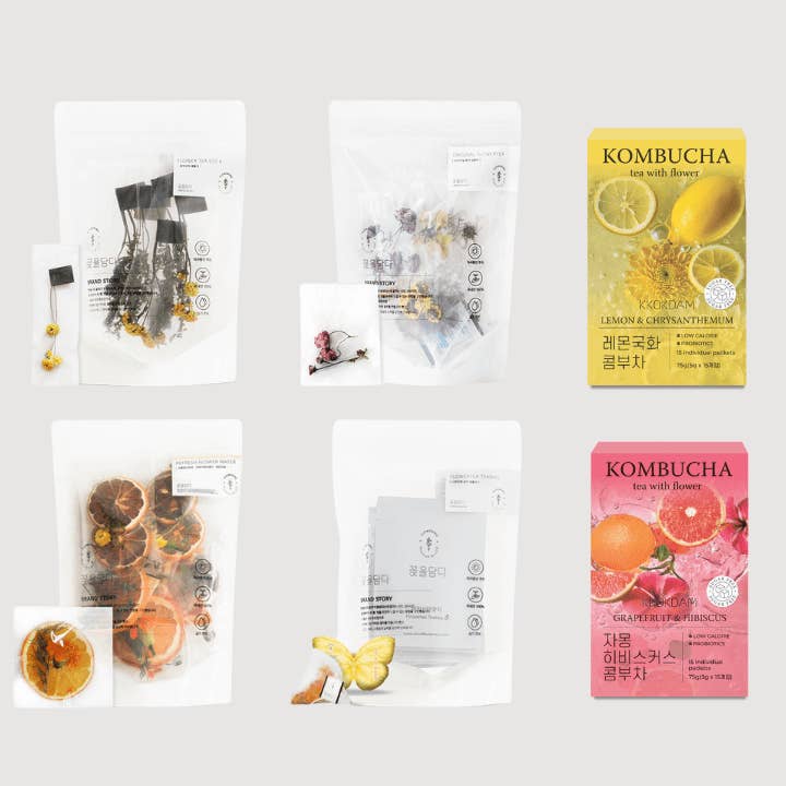 KKOKDAM Ultimate Tea Sample Pack (Tester) for wholesale by KKOKDAM Premium Flower Tea