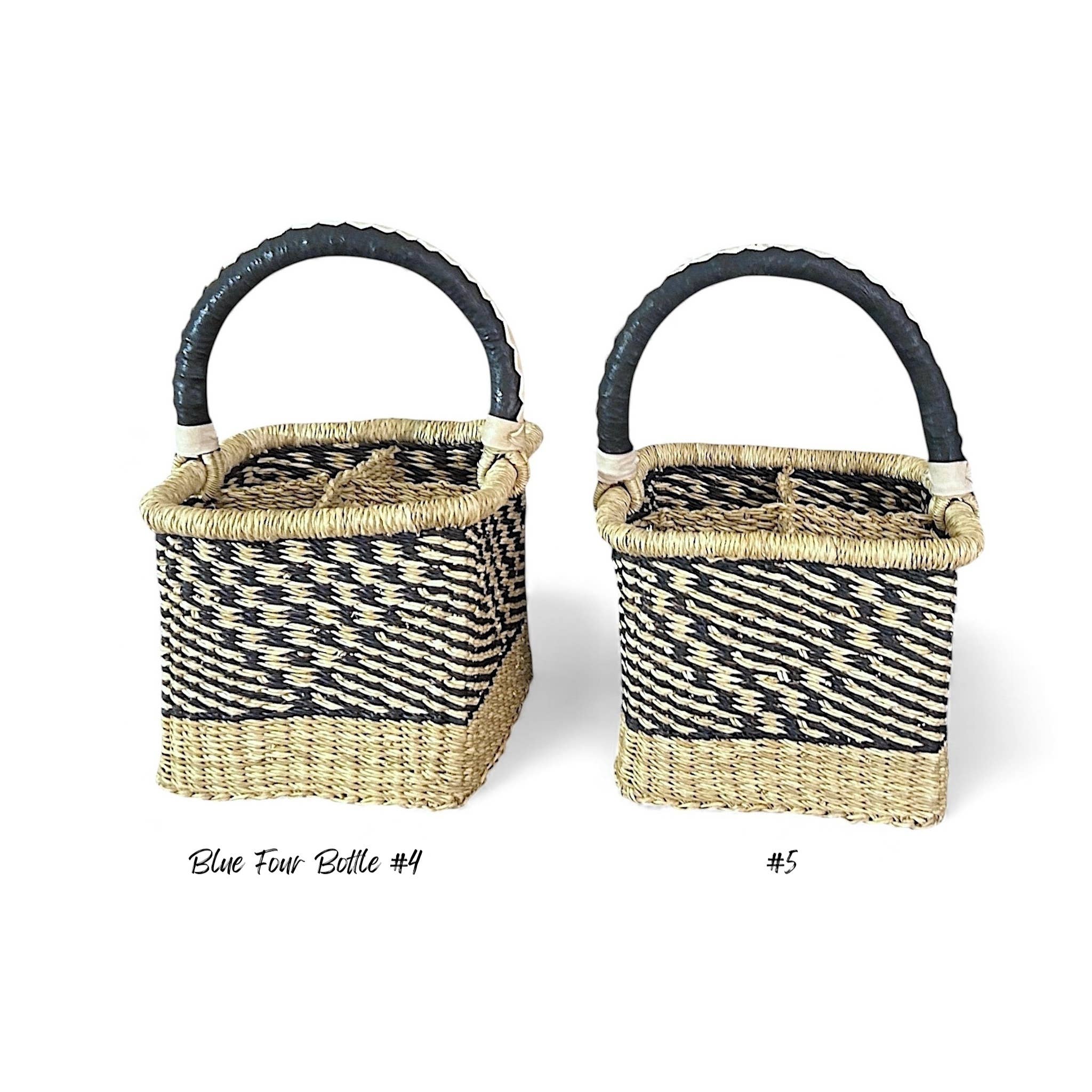 Ti-a Woven Goods - Wholesale Beer/Wine Caddy - Rustic Wine Caddy19