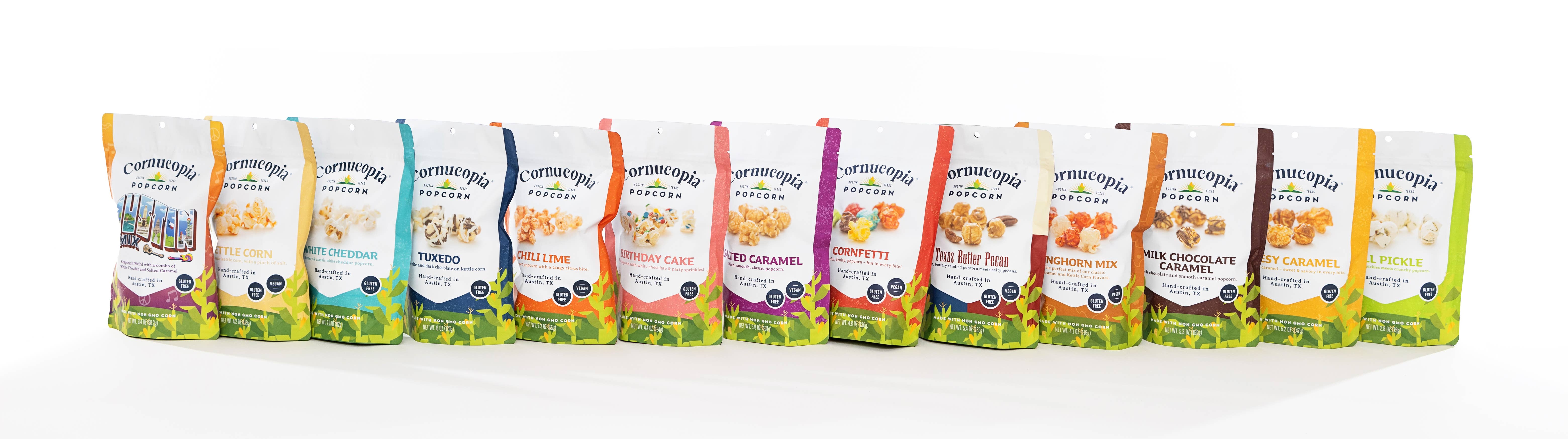 Cornucopia Popcorn - Wholesale Popcorn - White Cheddar Popcorn (GF)6