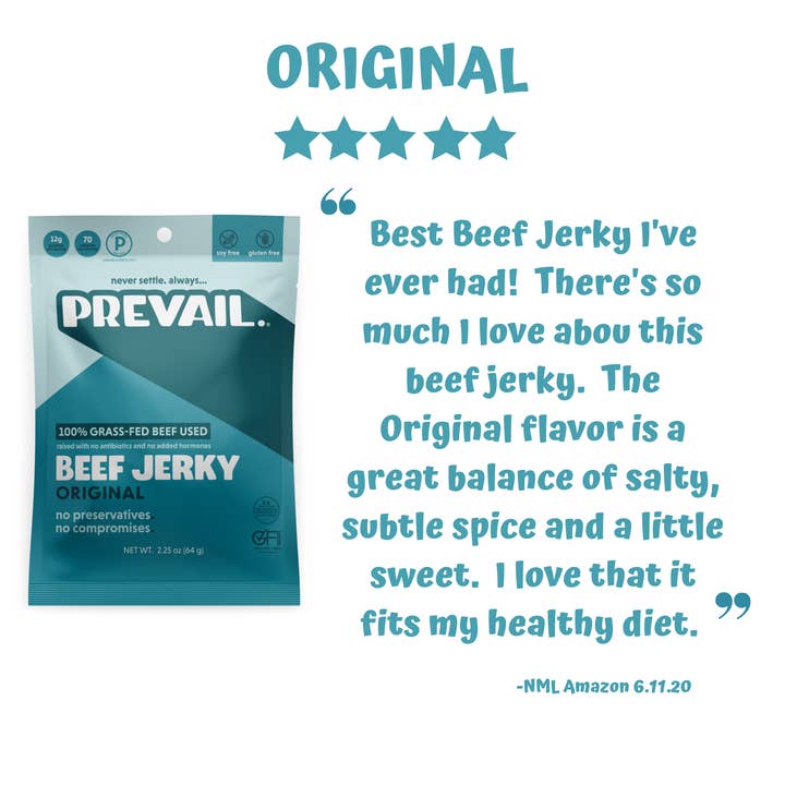 PREVAIL Jerky - Wholesale Jerky - Original Beef Jerky