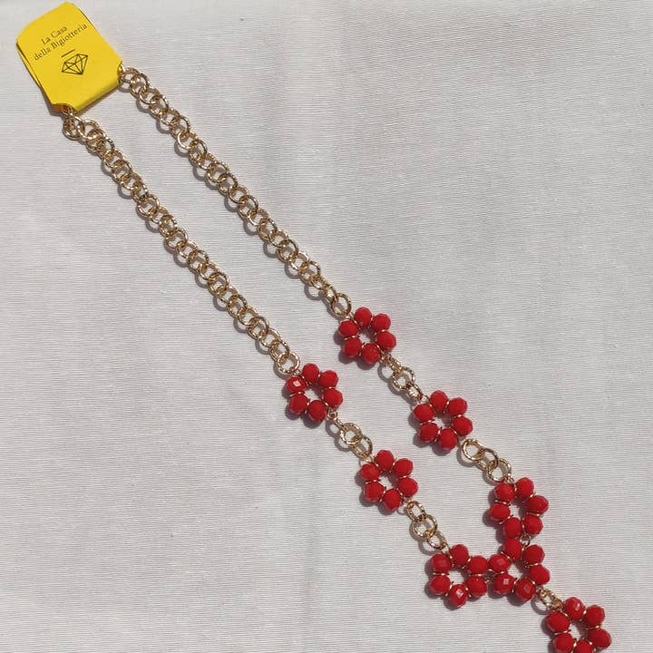 La Casa Della Bigiotteria - Wholesale Jewelry Set - Flower Crystals Set4