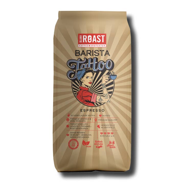 BARISTA TATUERING ESPRESSO för wholesale av Blank Roast Manufaktur AG