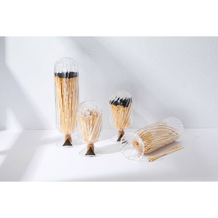 SKEEM - Wholesale Matches - Helix Match Cloche, White-tip Matches2