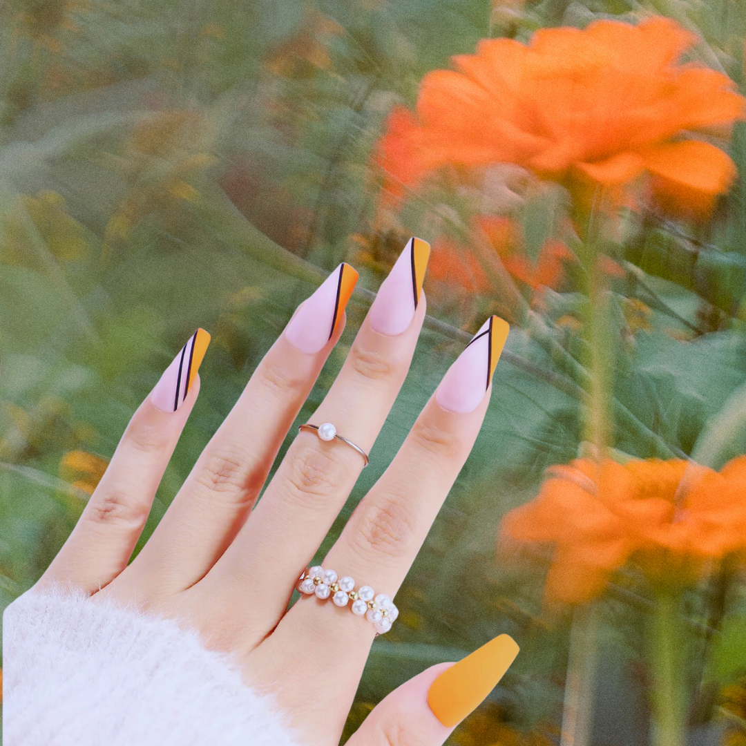 P.R.M.I.T Beauty - Wholesale Press-On/Fake Nails - PAPAYA SLICE3