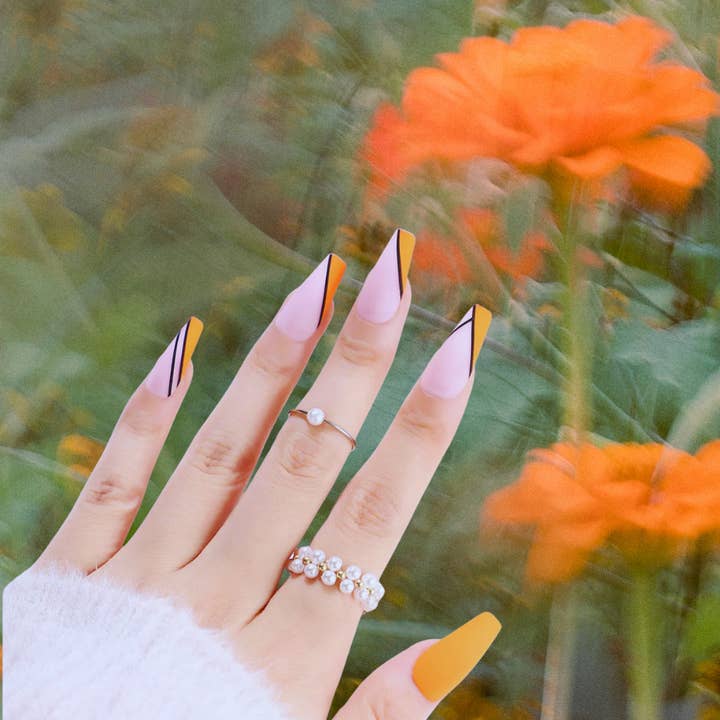 P.R.M.I.T Beauty - Wholesale Press-On/Fake Nails - PAPAYA SLICE3