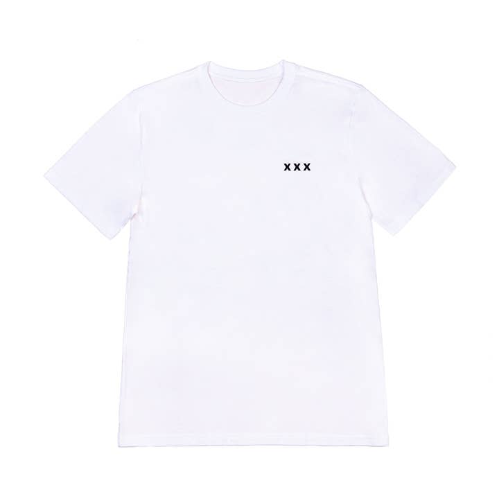 XXX Tee - White for wholesale by jxstsayno