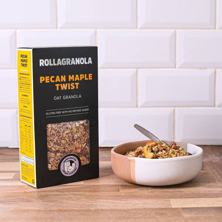 Rollagranola – wholesale Granola – Pecan Maple Twist Granola7