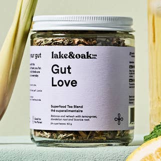 Gut Love - Superfood Tea Blend for wholesale by Lake & Oak Tea Co.