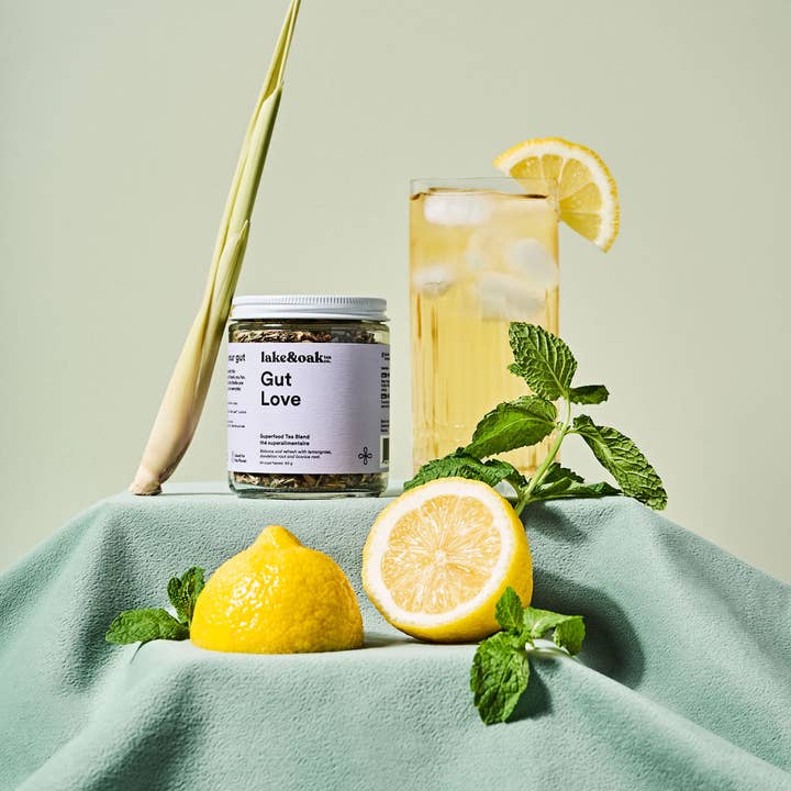 Lake & Oak Tea Co. - Wholesale Health/Detox Tea - Gut Love - Superfood Tea