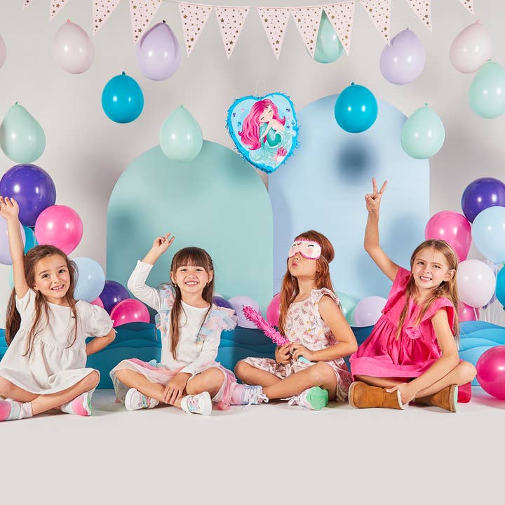 JitteryGit - Wholesale Party Favor - Mermaid Pinata Theme Birthday Party Favor Treasure Hunt Game8