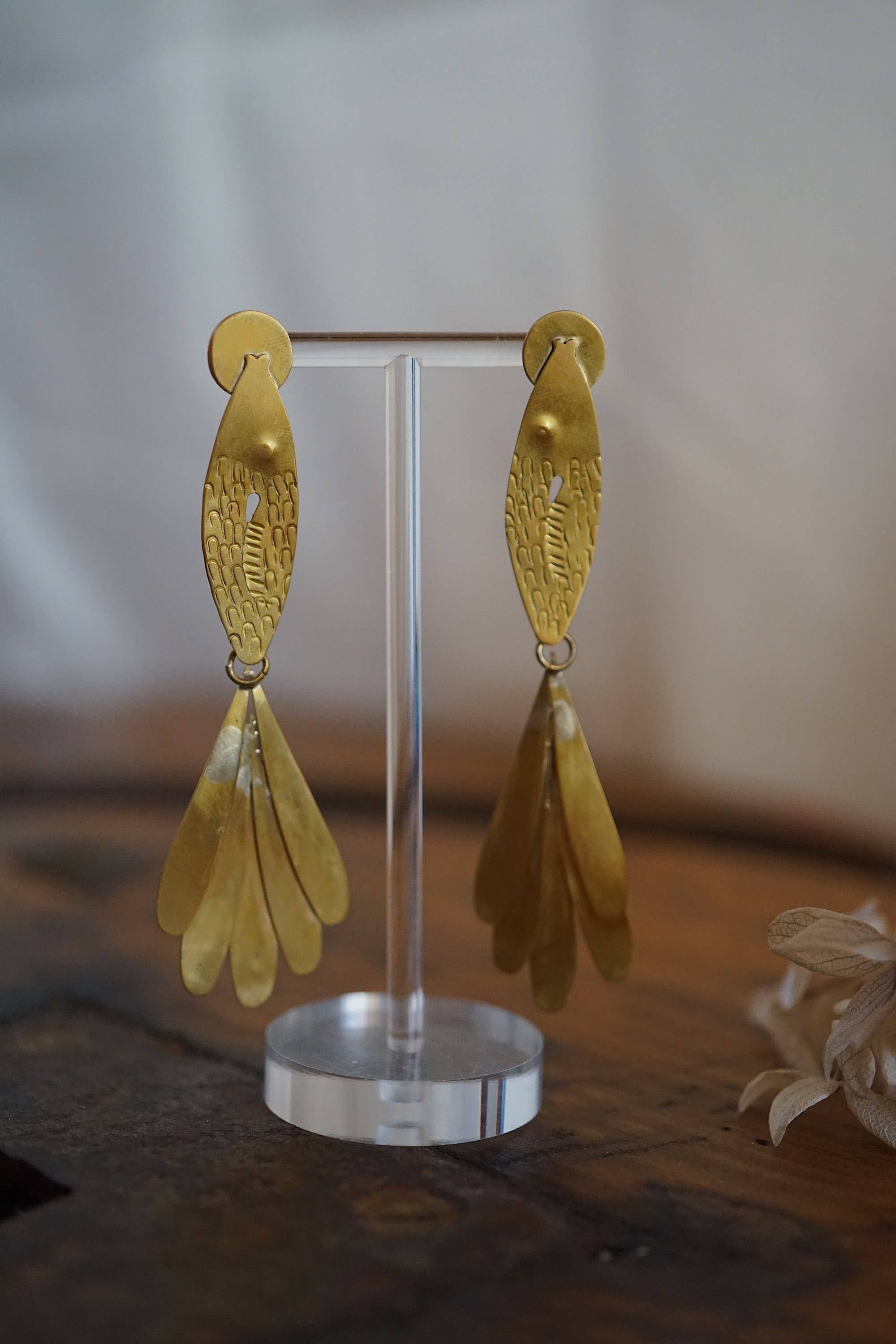 Maria rosua - Wholesale Dangle Earrings - Fish of the Paraná4