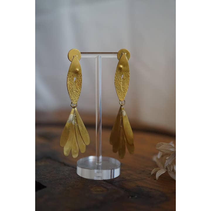 Maria rosua - Wholesale Dangle Earrings - Fish of the Paraná4