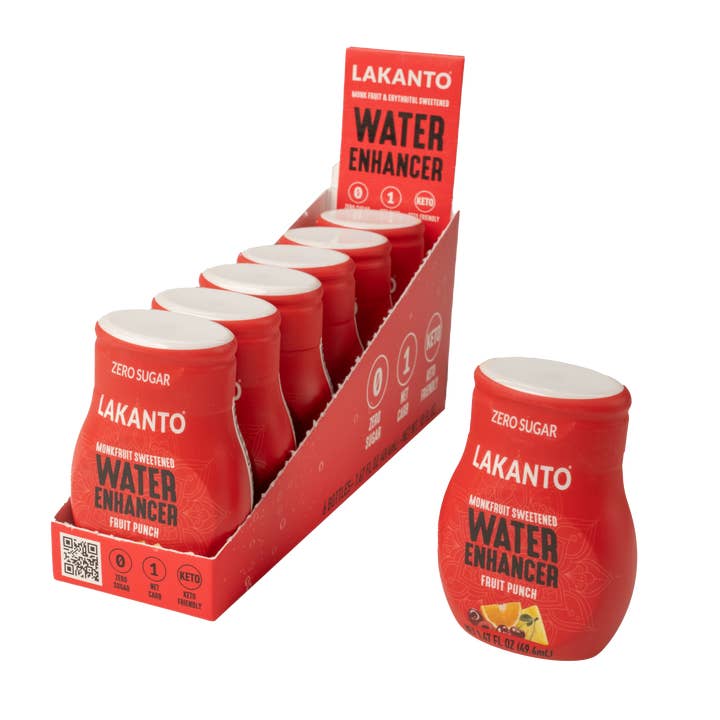 Lakanto Water Enhancer - Fruit Punch (6 x 1.67 Fl Oz) for wholesale by Lakanto