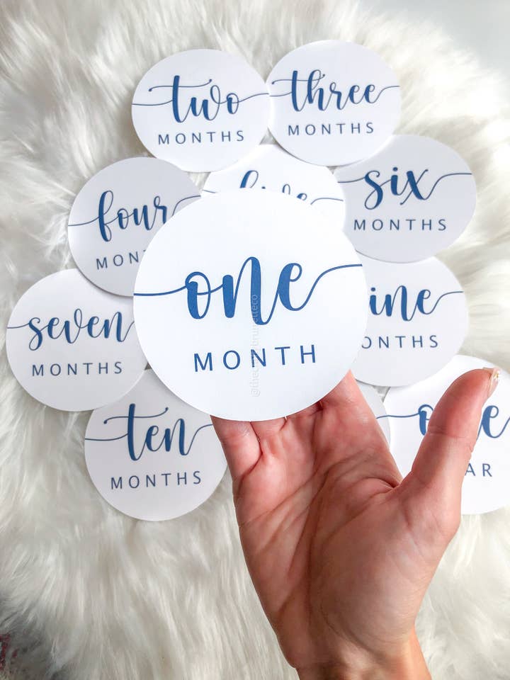 Ensemble de jalons de calligraphie - Cercle pour la vente par The Crafty Brunette Co