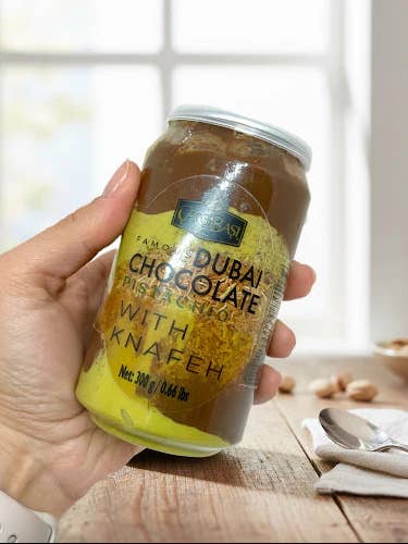 Carsibasi Viral Dubai Chocolate Spread (Pistachio & Knafeh) - 300g Jar for wholesale by Aladdin