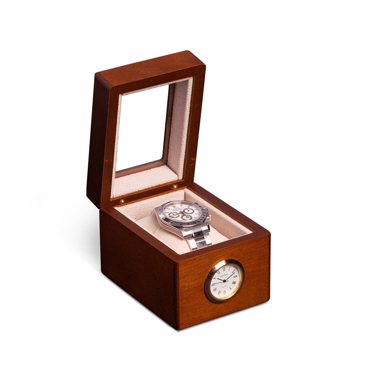 BeyBerk International - Venta al por mayor Joyero/organizador de joyas - Caja de reloj todo en tiempo1