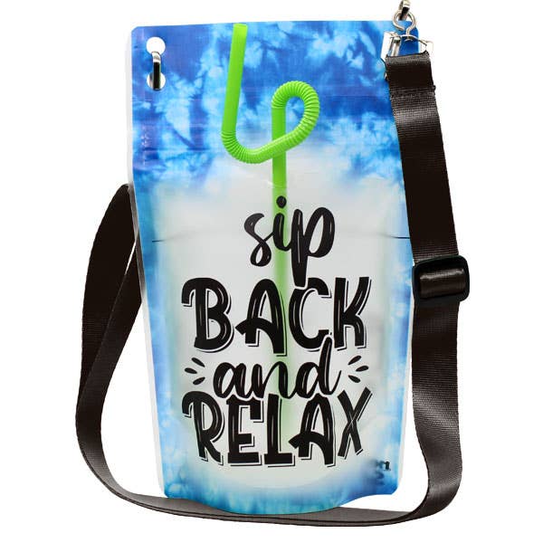NeckSip - Vente Sacs pour bouteilles de vin - Sip Back And Relax - Sachets à boisson portables (12 oz | paquet de 2)13
