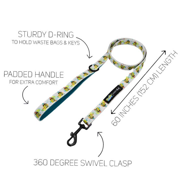 SASSY WOOF - Wholesale Pet Leash - Dog - Dog Leash - SpongeBob SquarePantsâ„¢ Bikini Bottom