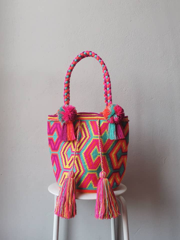 VANESSA Mochila Shoulder Bag/Mochila Shopping Bag for wholesale by Mochila Milano by Silvia Ferrari