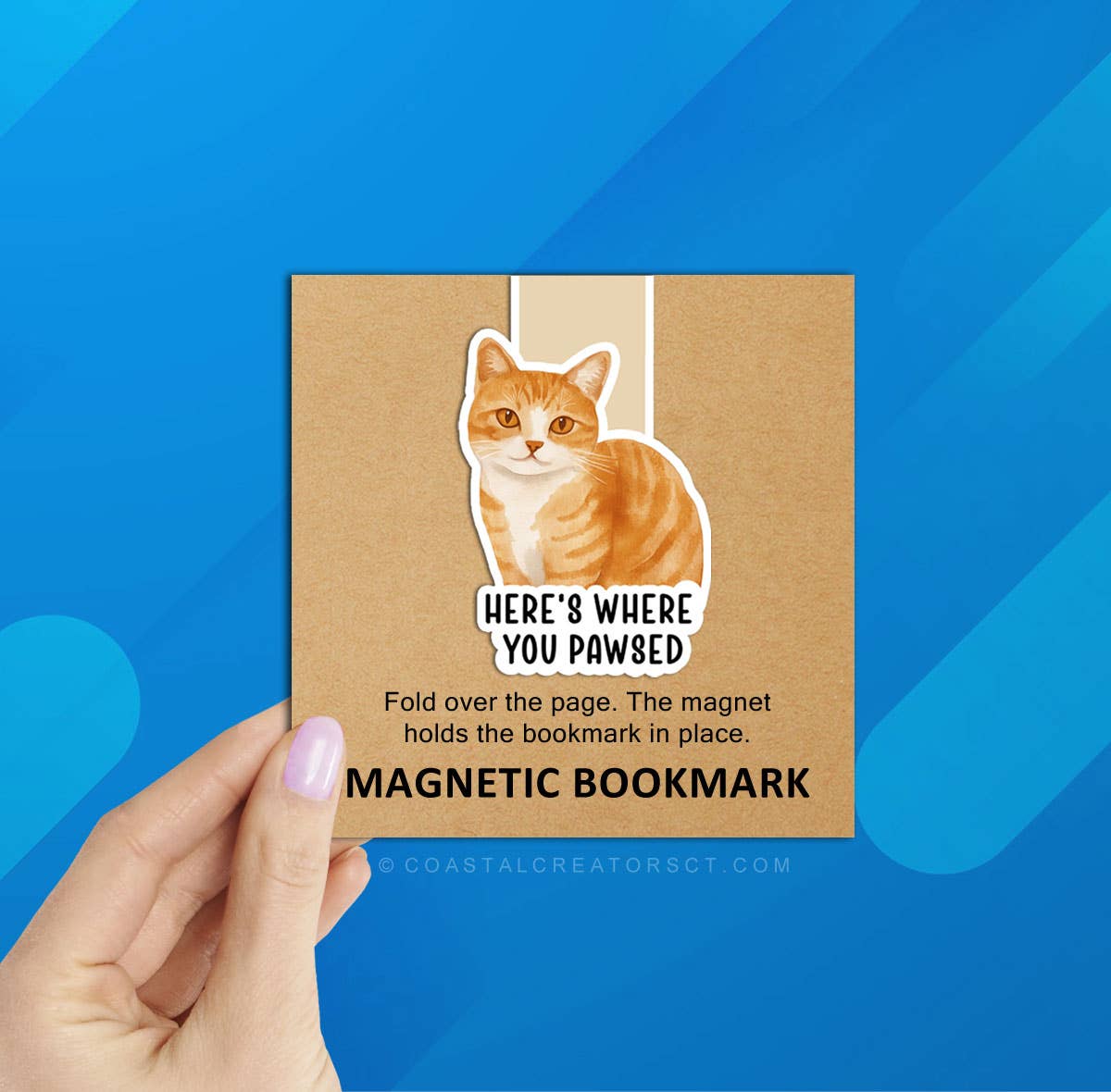 Coastal Creators of Connecticut - Wholesale Journal/Diary - The Mew Yorker Cat Journal w/ Magnetic Bookmark (Packaged)1