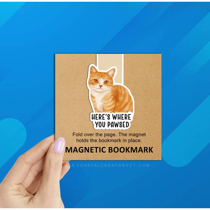 Coastal Creators of Connecticut - Wholesale Journal/Diary - The Mew Yorker Cat Journal w/ Magnetic Bookmark (Packaged)1