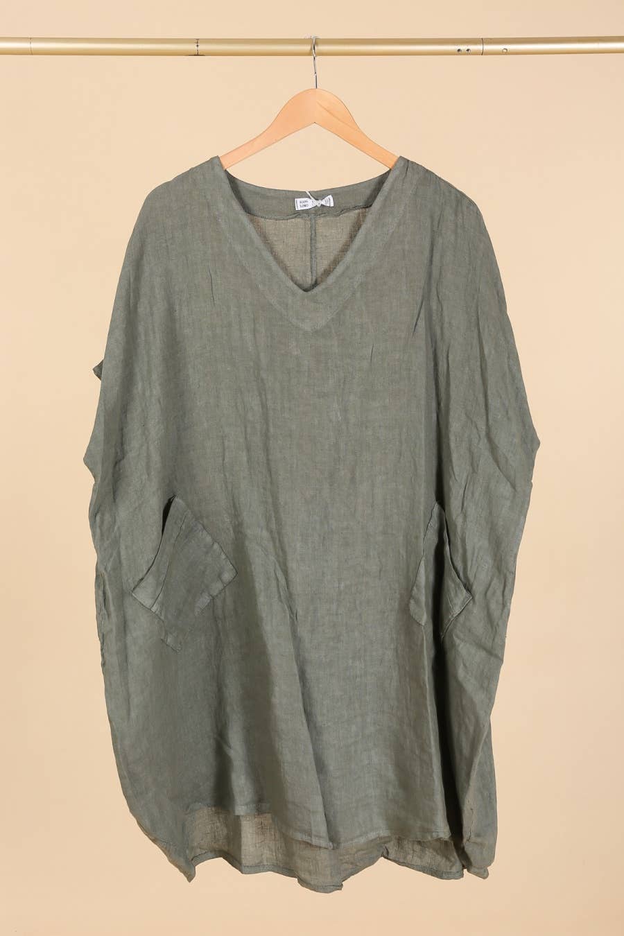la maison des fibres naturelles - Wholesale Tunic - Women's - Tunic 62804 100% linen made in Italy22