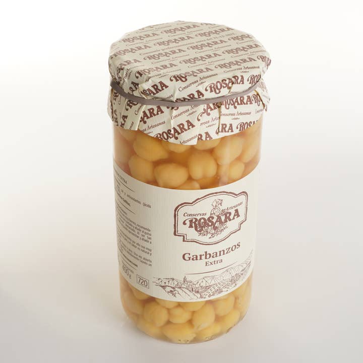 Conservas Rosara - Wholesale Beans - CHICKPEAS JAR 720 ml.1