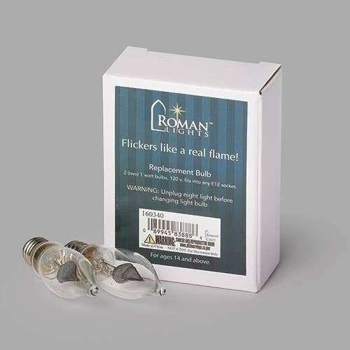 Roman - Vente Ampoule/spot - Remplacements d'ampoules vacillantes ; 2 par boîte0