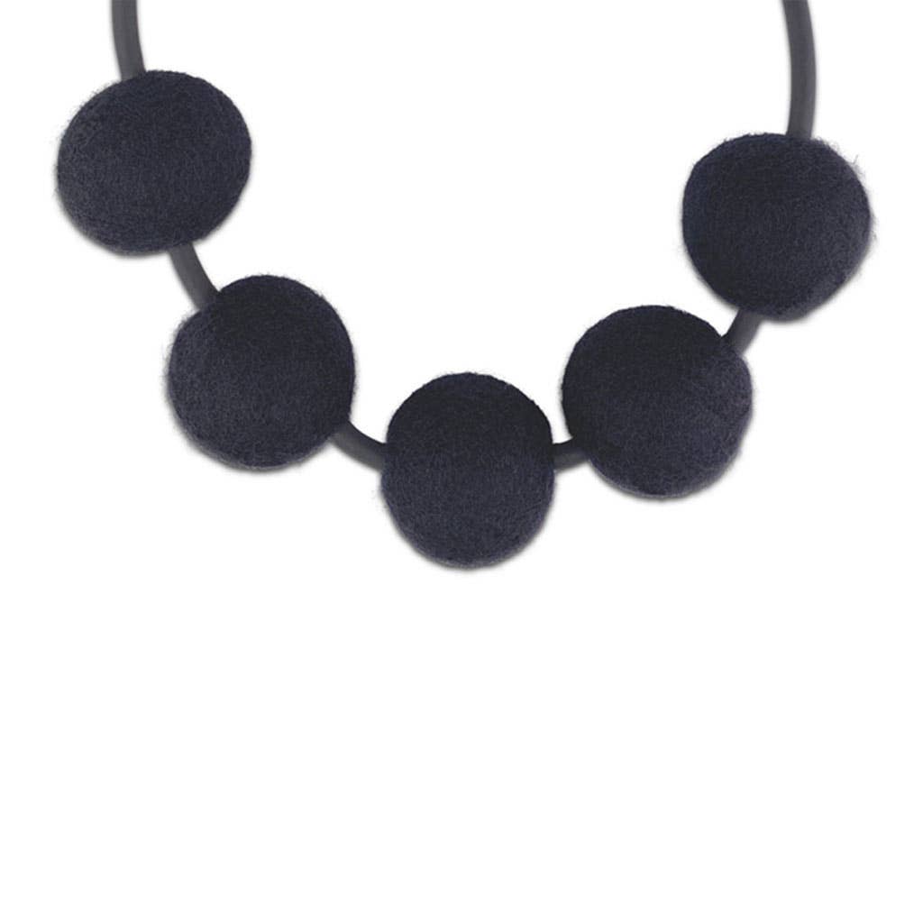 Frank Ideas – wholesale Bib necklace – FELT, bold color, fashion statement necklace CHUNKY 510