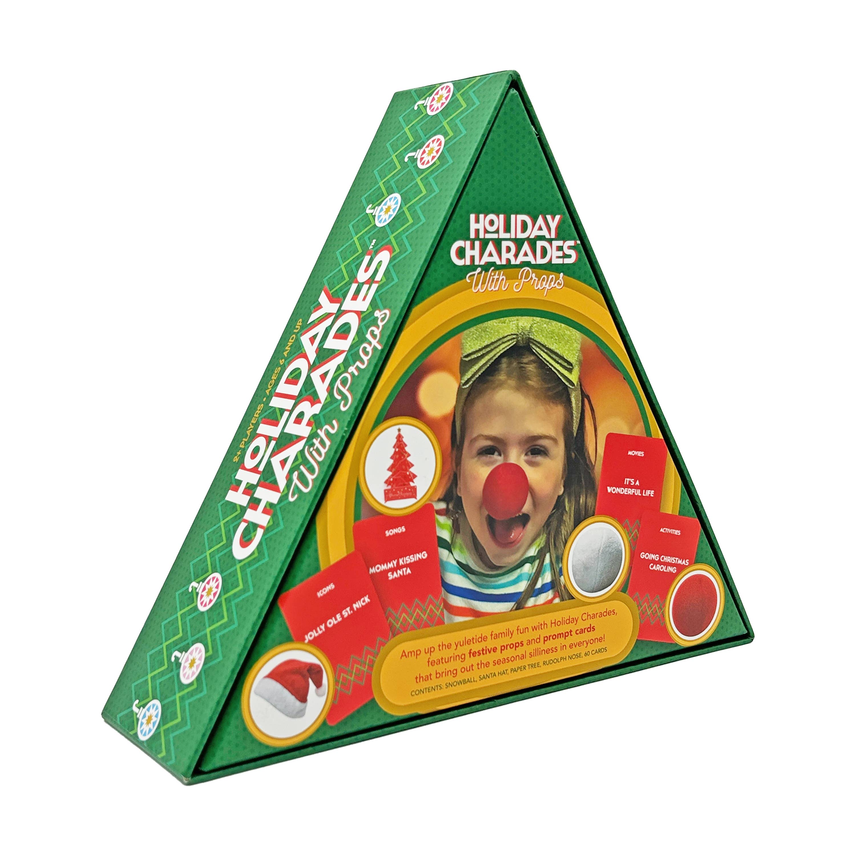 Project Genius - Wholesale Card Game - Holiday Charades Game with Props2